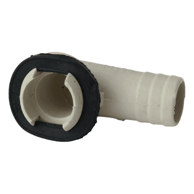 3/4 Inch (19mm) AC Drain Hose Connector Elbow Fitting, Pack of 2