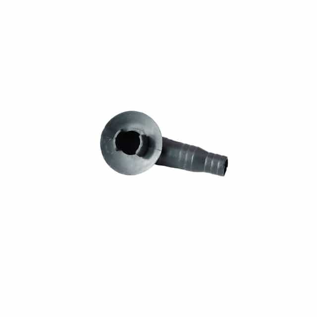 20mm Black AC Drain Hose Connector Elbow Fitting, Pack of 2