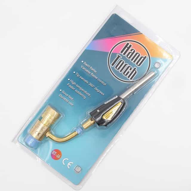 MAPP Gas Turbo Torch 360° Swivel For Soldering and Brazing