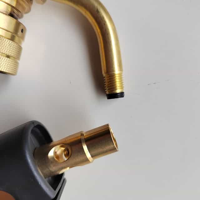 MAPP Gas Turbo Torch 360° Swivel For Soldering and Brazing