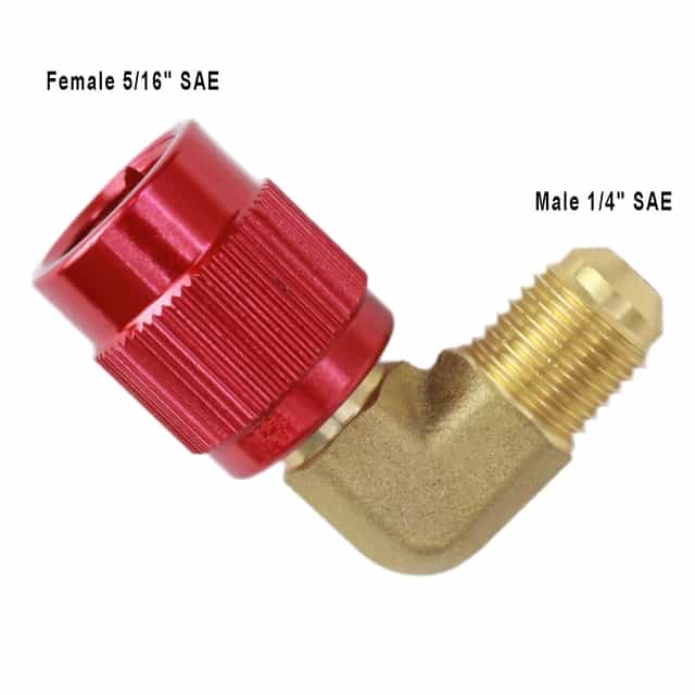 Mini Split 410a Service Port Adapter, Set of 4