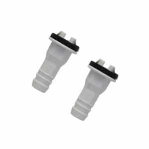 3/5 Inch (15mm) AC Drain Hose Connector, Pack of 2