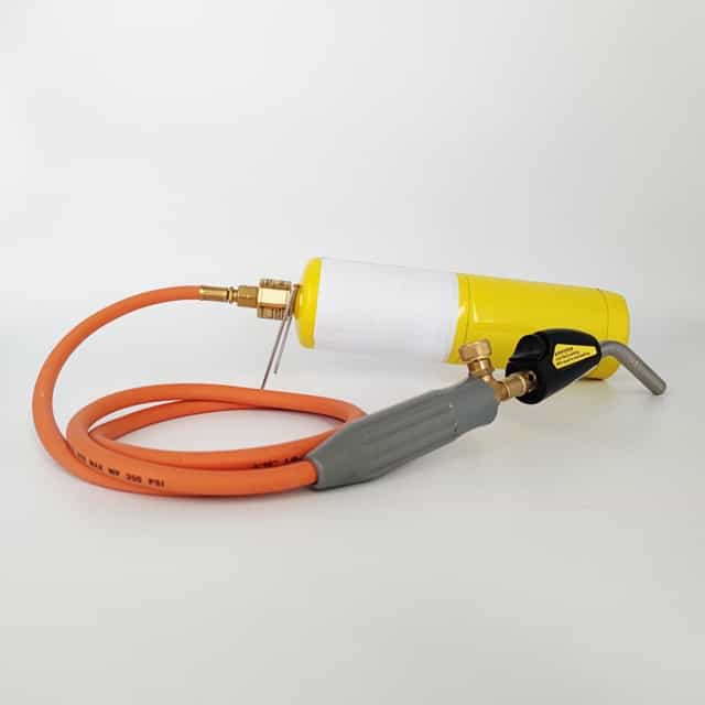 Mapp Gas Brazing Torch,Trigger Start & Flame Adjustment with Hook and Clip