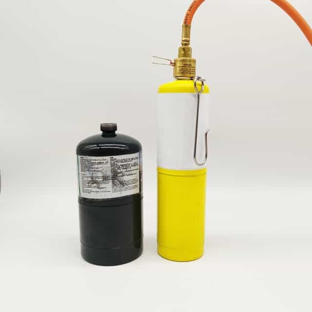 Mapp Gas Brazing Torch,Trigger Start & Flame Adjustment with Hook and Clip