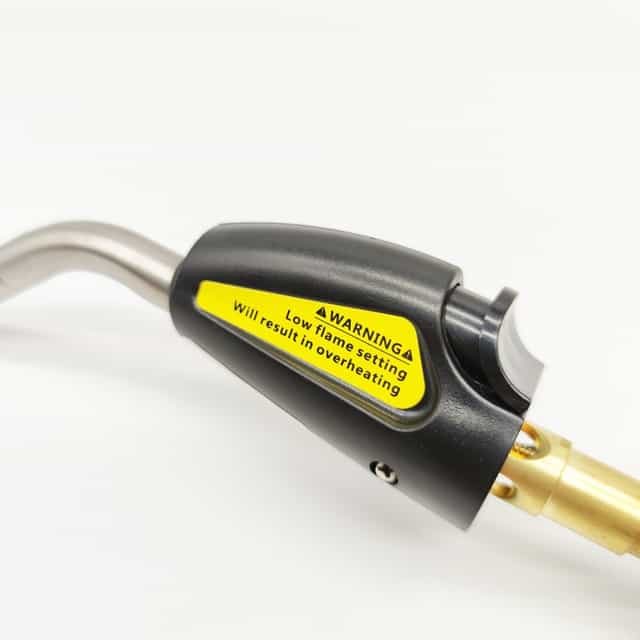 Mapp Gas Brazing Torch,Trigger Start & Flame Adjustment with Hook and Clip