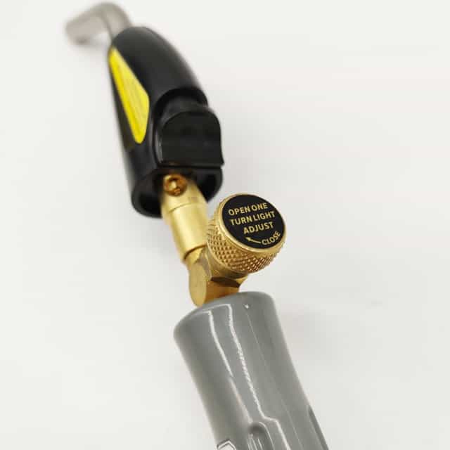 Mapp Gas Brazing Torch,Trigger Start & Flame Adjustment with Hook and Clip