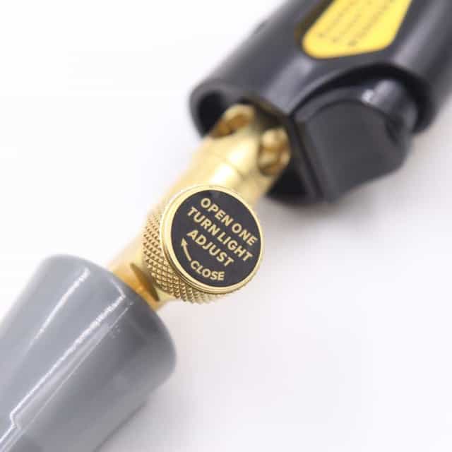 Mapp Gas Brazing Torch,Trigger Start &Double Flame Adjustment