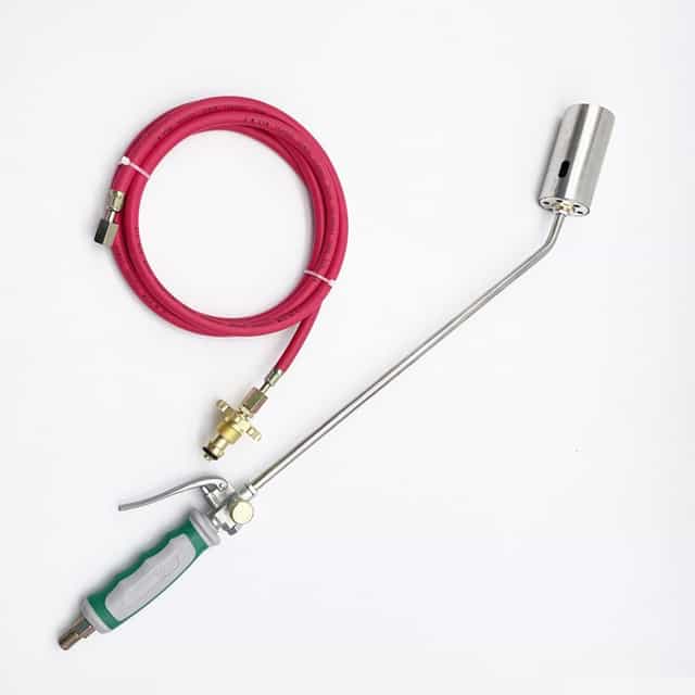 Heavy Duty Propane Weed Burner Torch with Flame Control