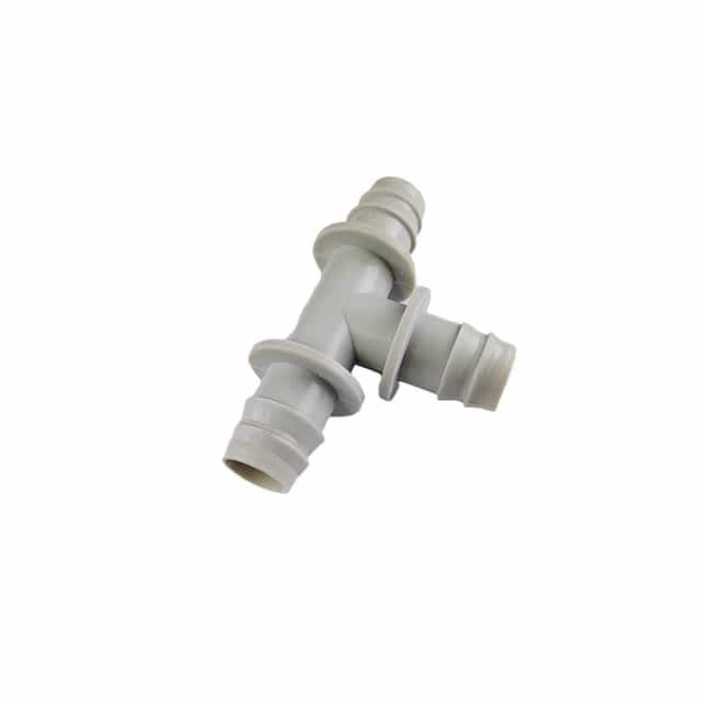 14mm Plastic Barbed Tee Fittings Drain Hose Connector