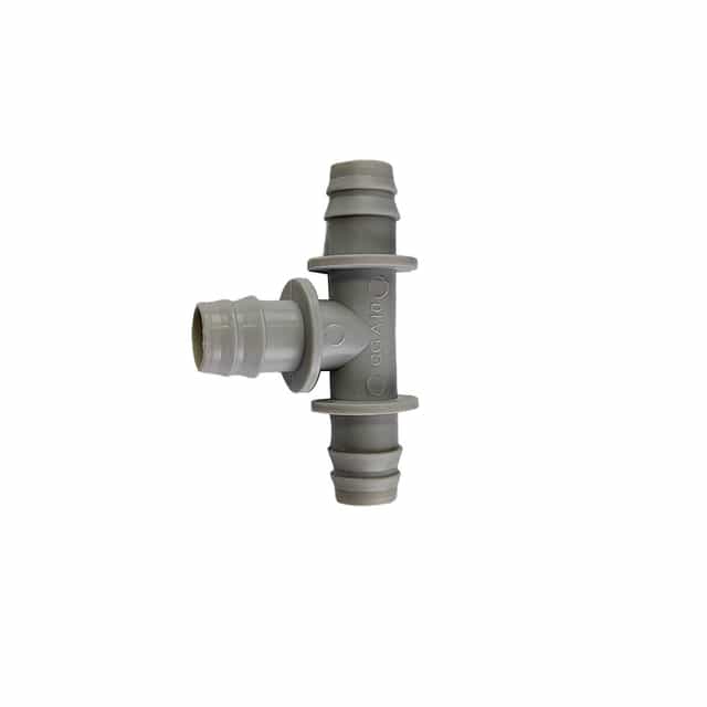 14mm Plastic Barbed Tee Fittings Drain Hose Connector