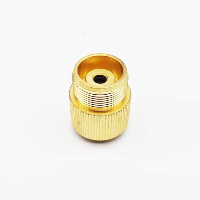 Propane Adapter, Input: EN417 Lindal Canister, Output: CGA600 Valve