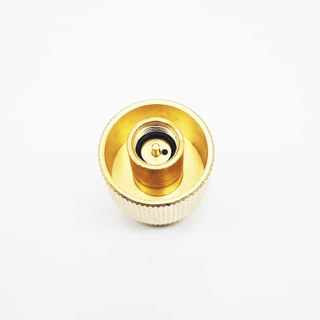 Propane Adapter, Input: EN417 Lindal Canister, Output: CGA600 Valve
