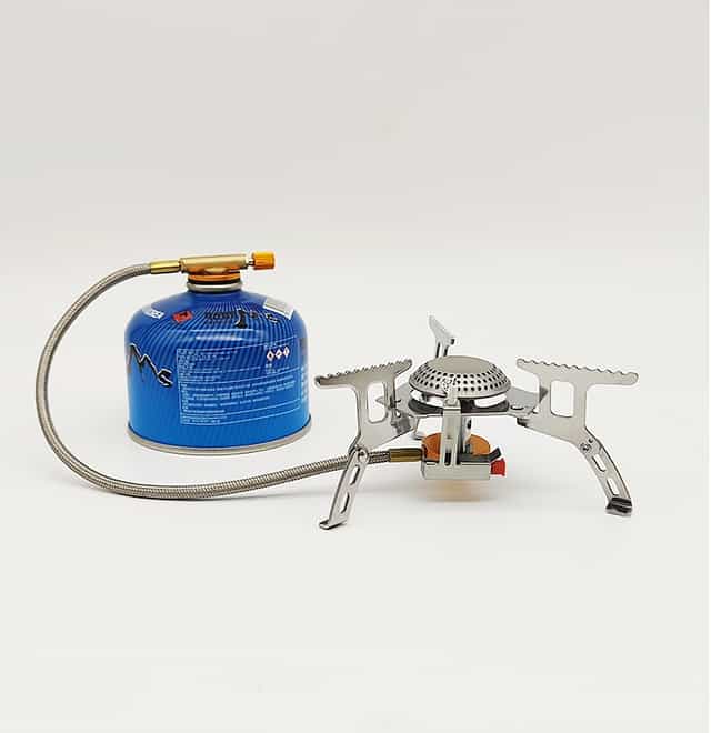Portable Backpacking Camping Gas Stove with Trigger Start