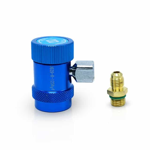 Adjustable R1234yf Quick Coupler,High/Low Side Set