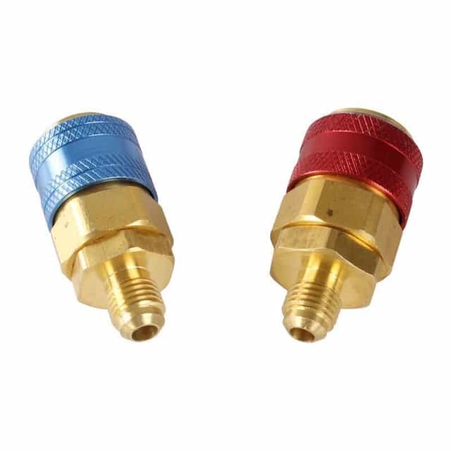 Straight R134A Quick Coupler Set -High/Low Side
