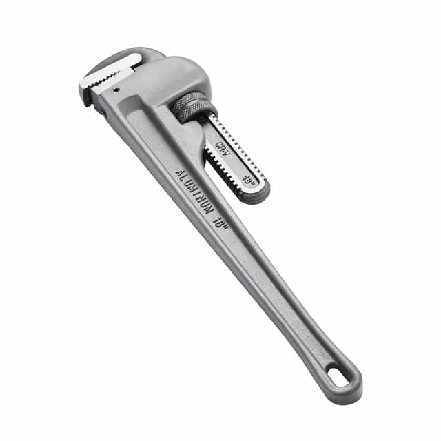 48 inch Aluminum Pipe Wrench, Adjustable Plumbers Wrench