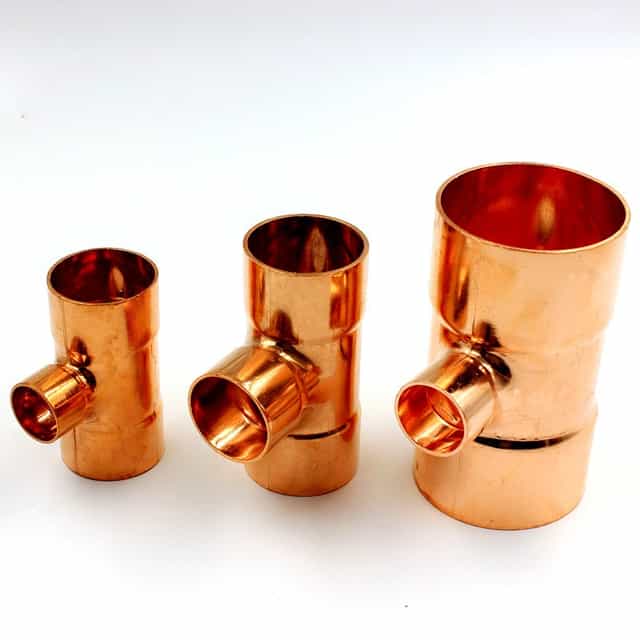 Copper Reducing Tee,Copper Tee Fittings