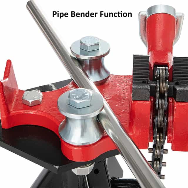 8 inch Bench Chain Pipe Vise 1/2 to 8-Inch Pipe Capacity