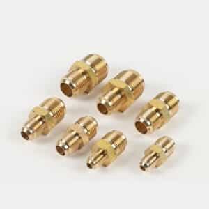 reducing brass flare connector