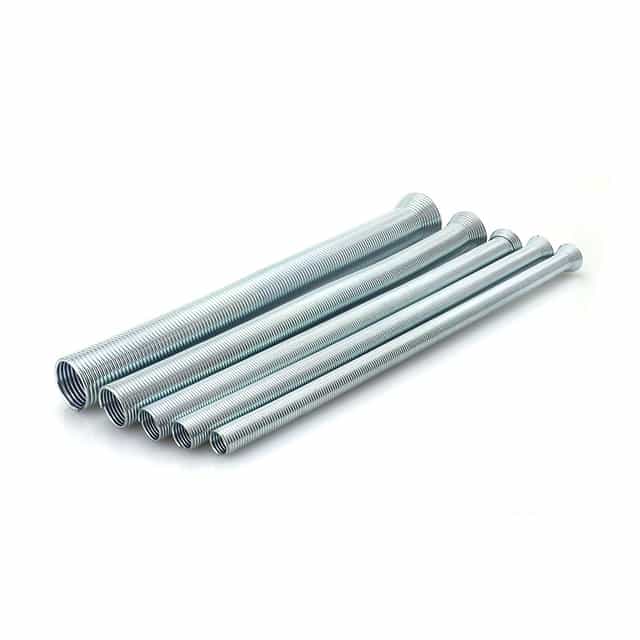 Copper Spring Tube Bender Kit for Pipe O.D. 1/4, 5/16, 3/8, 1/2, and 5/8 Inch