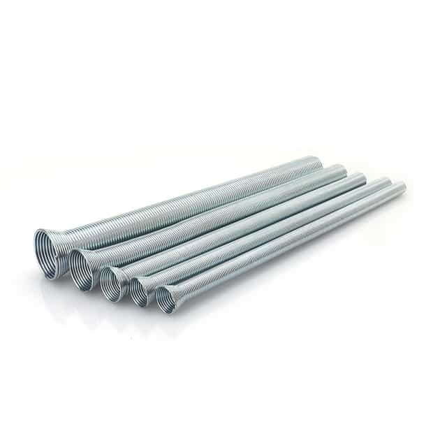 Copper Spring Tube Bender Kit for Pipe O.D. 1/4, 5/16, 3/8, 1/2, and 5/8 Inch