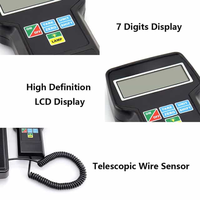 220Lbs High Precision Refrigerant Charging Scale for Refrigeration