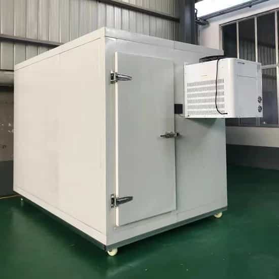 Caster-mounted Mobile Cold Rooms