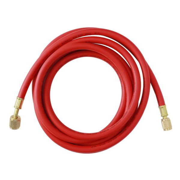 CHUNCHI R410a Red AC Charging Hoses Tube 1/4" 5/16" SAE 9.84ft Long - Image 2