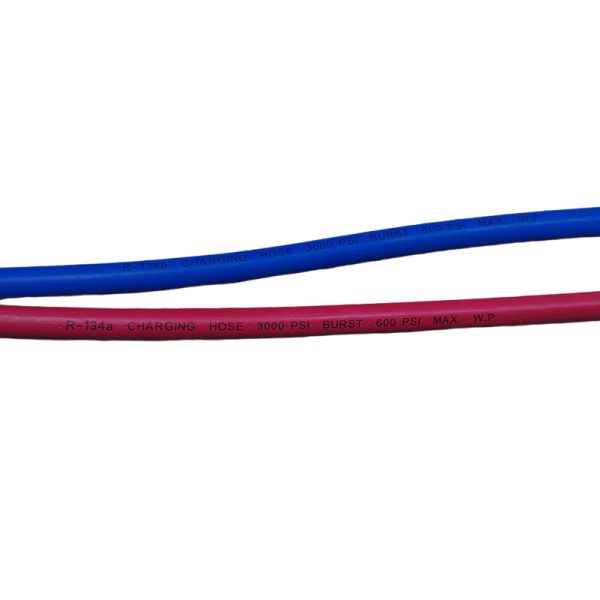 CHUNCHI R22 R134a Red Blue 1/4" 1/4" SAE AC Charging Hoses 60" Long,Pack of 2 - Image 5