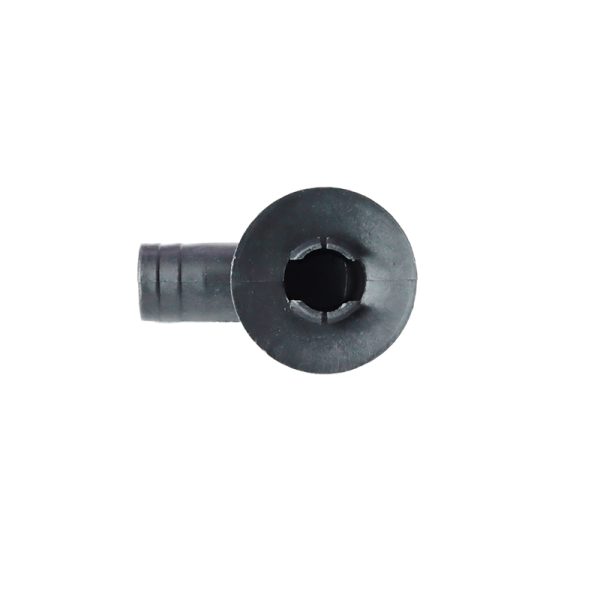18mm A/C Black Drain Hose Connector Elbow Fitting for AC, Pack of 2 - Image 3
