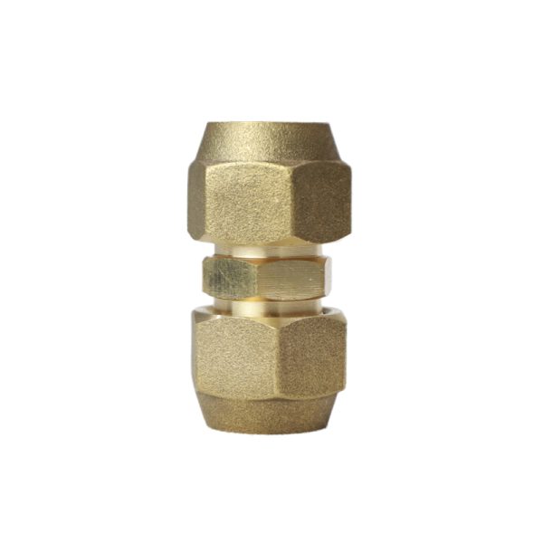 3/4" Male Flare X3/4" Male Flare Brass Flare Fititng Connector Coupler With Flare Nuts,pack of 2 - Image 5