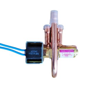 120V Air Conditioning Four-way Reversing Valve Service Maintenance Accessory for 12000-18000BTU A/C