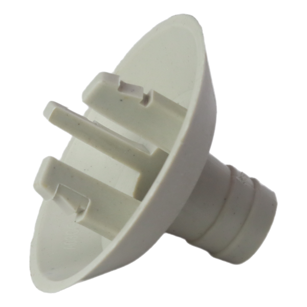 26mm White Drain Hose Connector Fitting for AC, Pack of 2 - Image 4