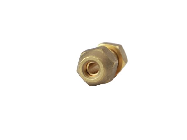 3/8" Male FlareX3/8" Male Flare Brass Flare Fititng Connector Coupler With Flare Nuts,pack of 2 - Image 4