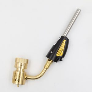 Self-Ignition Stainless Steel Head MAPP Gas Torch 360° Swivel For Soldering and Brazing