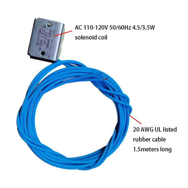 120V Air Conditioning Four-way Reversing Valve Service Maintenance Accessory for 12000-18000BTU A/C - Image 3