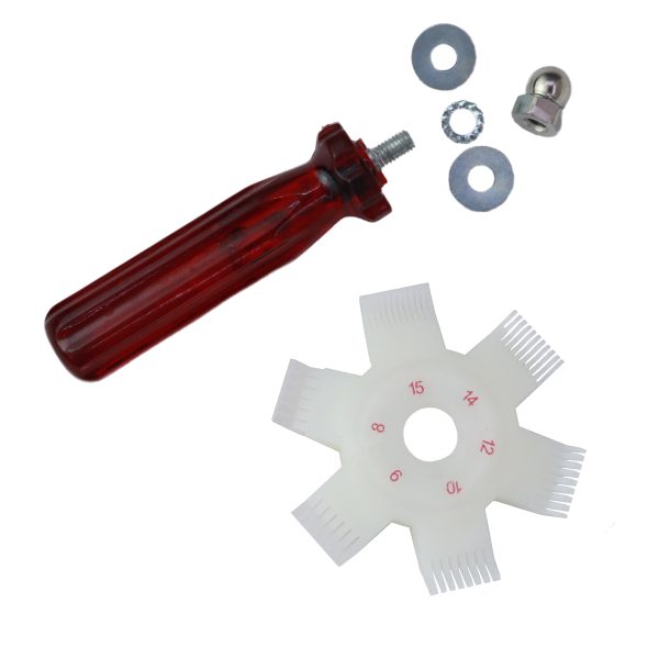 6 in 1 AC Plastic Fin Comb Straightner Cleaner Tool for Condenser and Radiator - Image 2