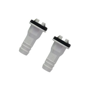 3/5 Inch (15mm) A/C Drain Hose Connector Straight Fitting for AC, Pack of 2