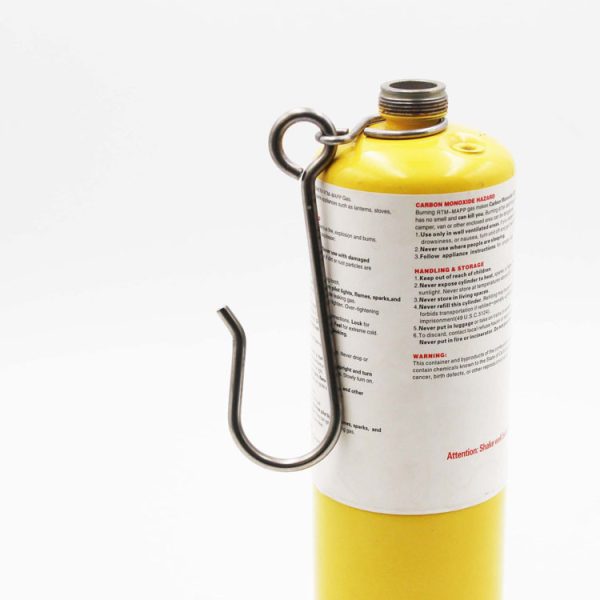 Portable Trigger Start Propane Gas Hose Torch Head with Flame Control Knob and Continuous Use Lock - Image 7