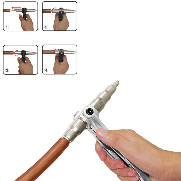 POPULO Tubing Expander Swaging Tool Kit - Complete Set With Lever