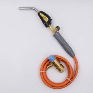 Mapp Gas Hose Torch,Trigger Start & Flame Adjustment, Soldering Welding Torch