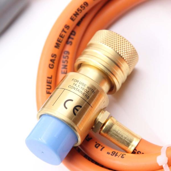 Mapp Gas Hose Torch,Trigger Start & Flame Adjustment, Soldering Welding Torch - Image 3