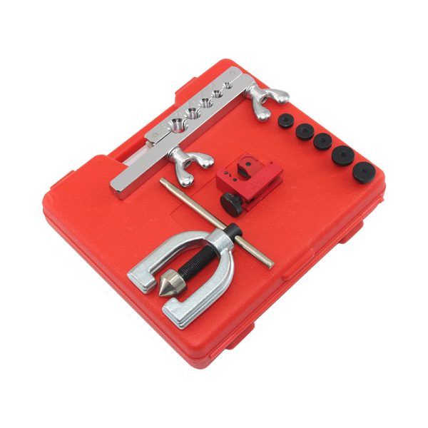 Flaring Tool Kit for 3/16'', 1/4'', 5/16'', 3/8'', 1/2'' Brake Line Tubing - Image 2