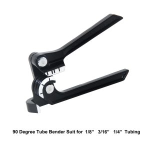 Tubing Bender 0-90 Degrees Pipe Bender for 1/8 3/16 and 1/4 Inch Copper Aluminum Pipes