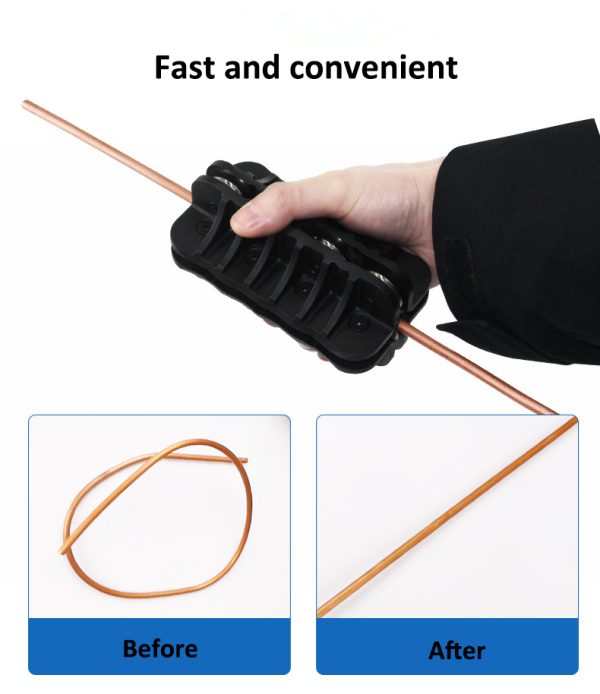 3/16 Inch O.D. Copper Pipe Straightener Tube Straightening Tool - Image 3