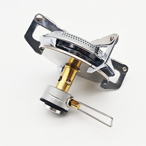 Lightweight Backpack Camping Stove with Butane Adapter for Hiking & Travel - Image 5