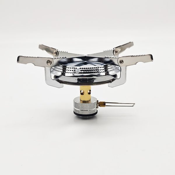 Lightweight Backpack Camping Stove with Butane Adapter for Hiking & Travel - Image 4