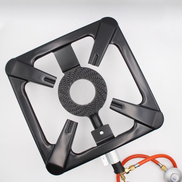 Euro Standard Adjustable Single High-Pressure Propane Burner Stove for Outdoor Camping - Image 7