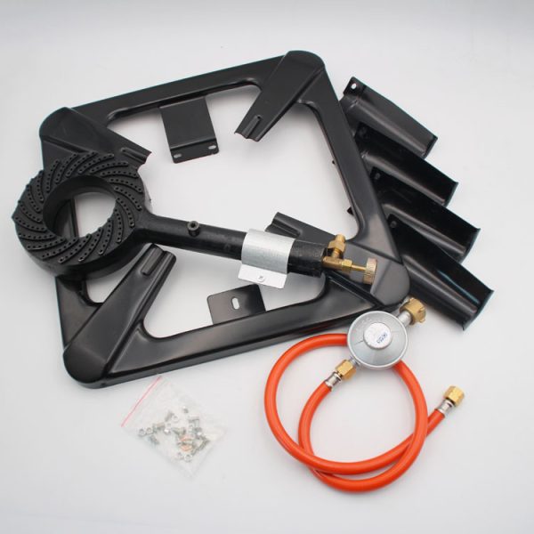 Euro Standard Adjustable Single High-Pressure Propane Burner Stove for Outdoor Camping - Image 5