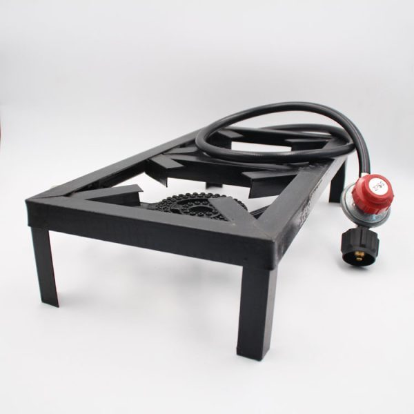 US Standard Adjustable Two Head High-Pressure Propane Burner Stove for Outdoor Camping - Image 8